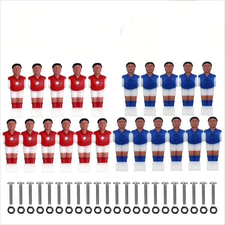 

Окрашенная гуманоидная фигурка футбольного автомата 5/8 дюйма, фигурка футбольного автомата, кукла, футбольный стол диаметром 1,4 метра поставляется стандартным столом