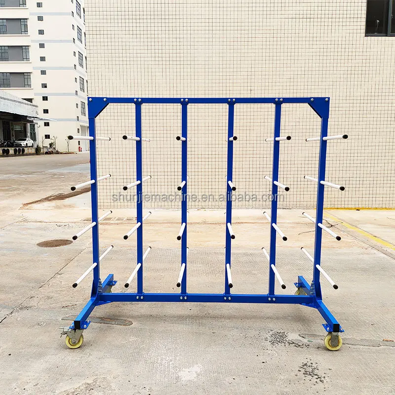 คุณภาพสูง 5 ชั้น Cantilevered แขวนล้อแขวนแร็คสําหรับท่อโลหะอลูมิเนียม