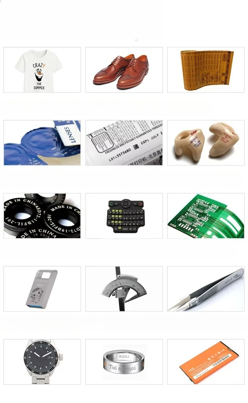 Macchina per marcatura di fibre portatile Mini Jpt 3D 20W 30W 100W Max Uv Galvo Macchina per marcatura 5w 10W Stampa