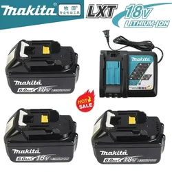 Original Makita 18V 6A Rechargeable Power Tools Battery 18V Makita  Li-ion Replacement LXT BL1860B BL1860 BL1850