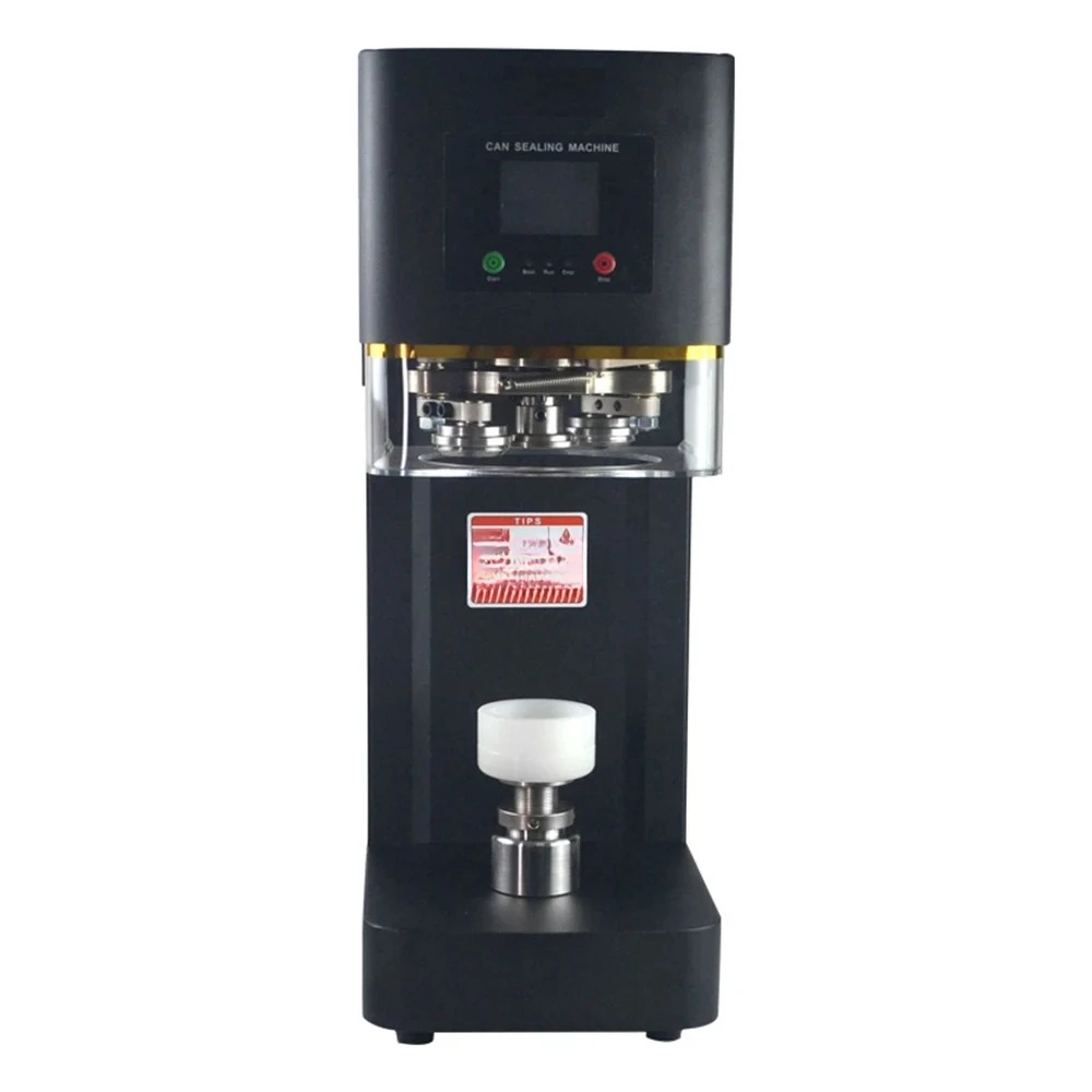 

Milk Tea Cup Cans Sealer Automatic Can Sealing Machine Plastic Bottle Sealer Commercial Packaging Equipment