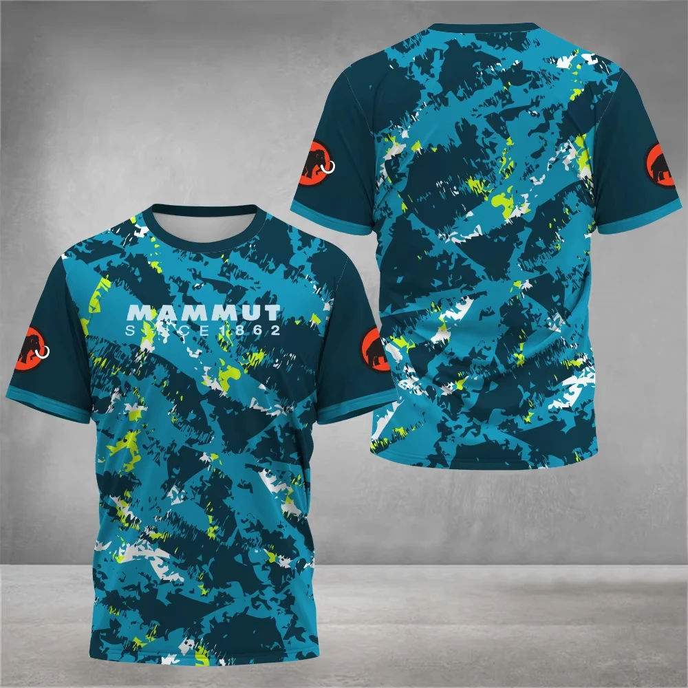 Summer New Trend Short Sleeve 3D Printing Pattern Print Quick Drying Breathable Round Neck Short Sleeve T-Shirt Children's Cloth