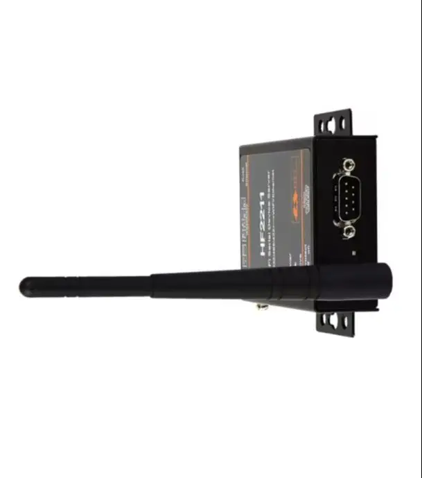 Serial port server RS232/485/422 to WiFi Ethernet DTU networking communication device HF2211