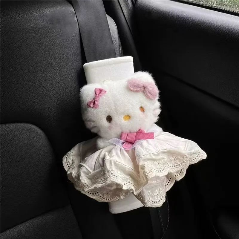 

Hello Kitty Cute Car Seat Belt Shoulder Protection Cover Interior Decoration Products KT Women's Decor