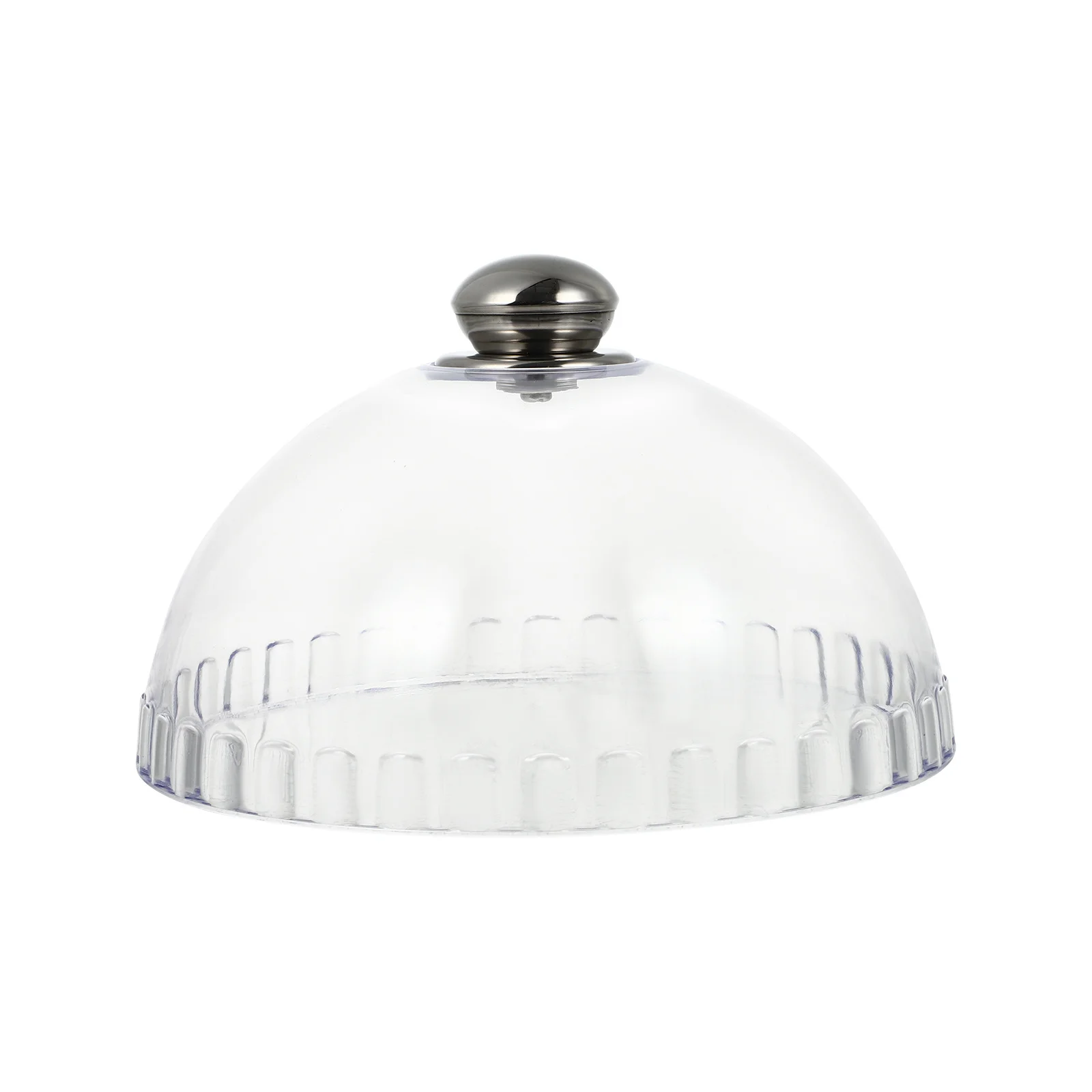 Capa de sobremesa eficaz para evitar contaminação de alimentos, protetor de alimentos de plástico, design moderno e prático para casa e exibição