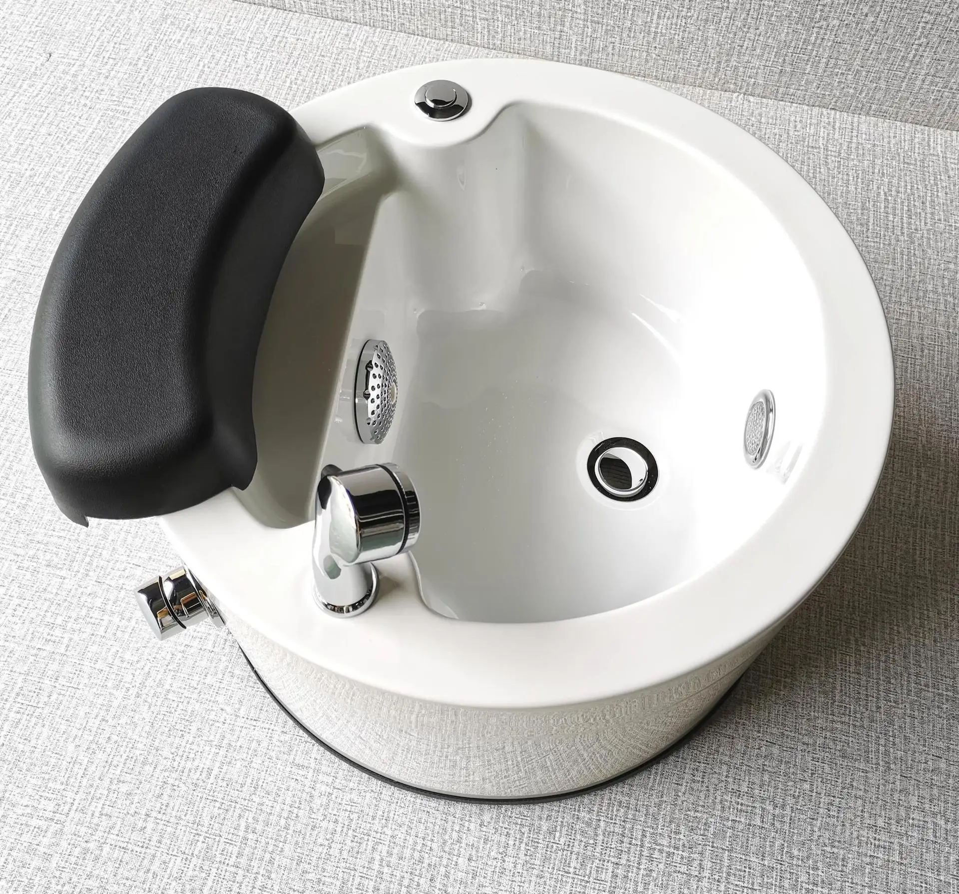 أعلى جودة حوض غسيل القدم سبا باديكير صينية السلطانية الاكريليك القدم سبا مع مضخة مياه تصفح مصباح باديكير سبا