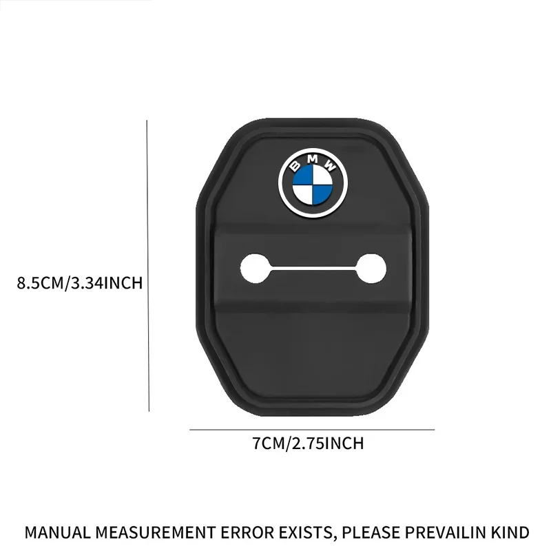 Car Door Mute Damping Cushion Silicone Door Lock Buckle Door Protective Cover For BMW X1 X3 X4 X5 M F15 X6 F16 G30 7 Series G20