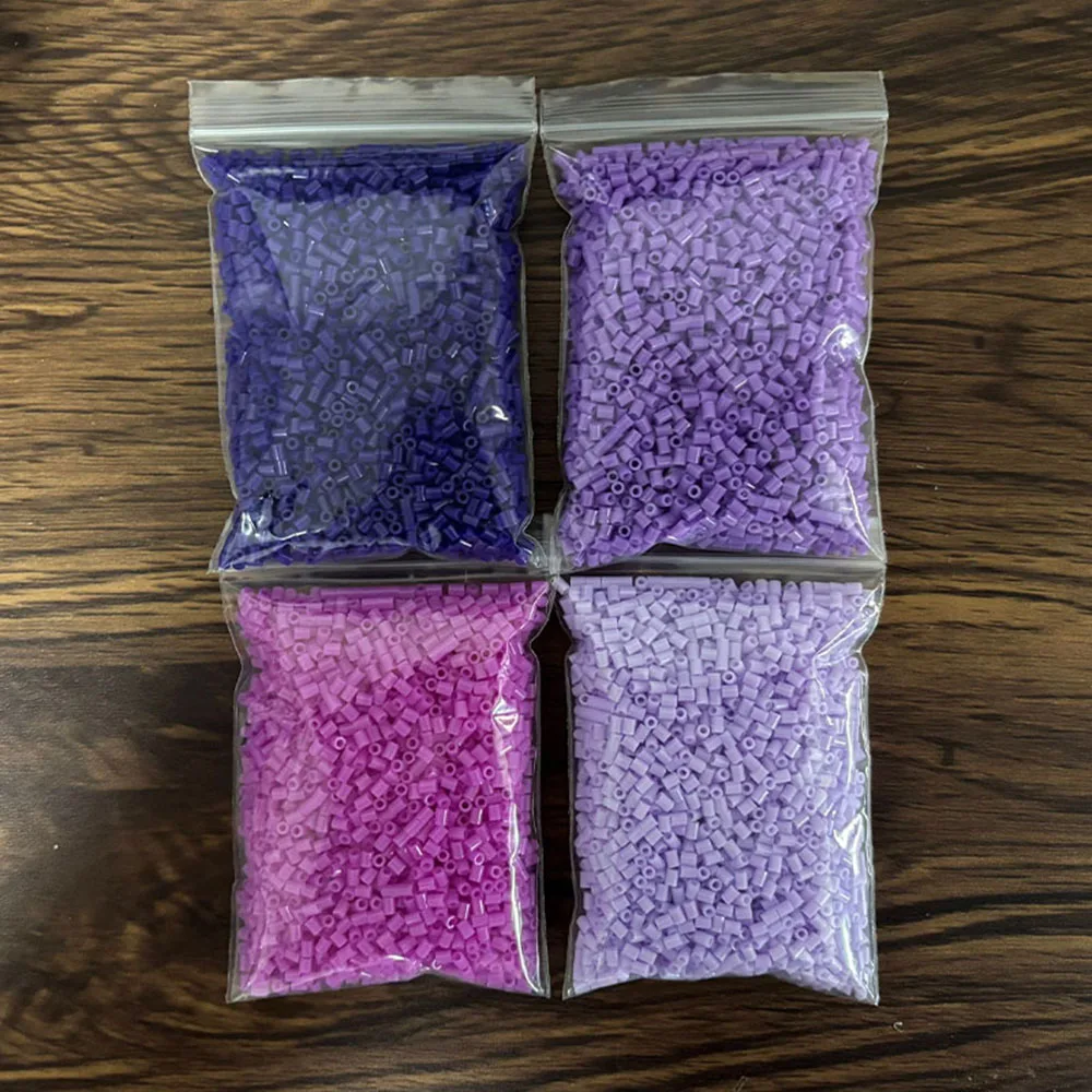 8000 Stück/2,6 mm Eisenperlen Pixel-Puzzle Eisenperlen in verschiedenen Farben für Kinder Hama-Perlen Perler-Perlen DIY Hochwertiges handgemachtes Geschenkspielzeug – Detail 3