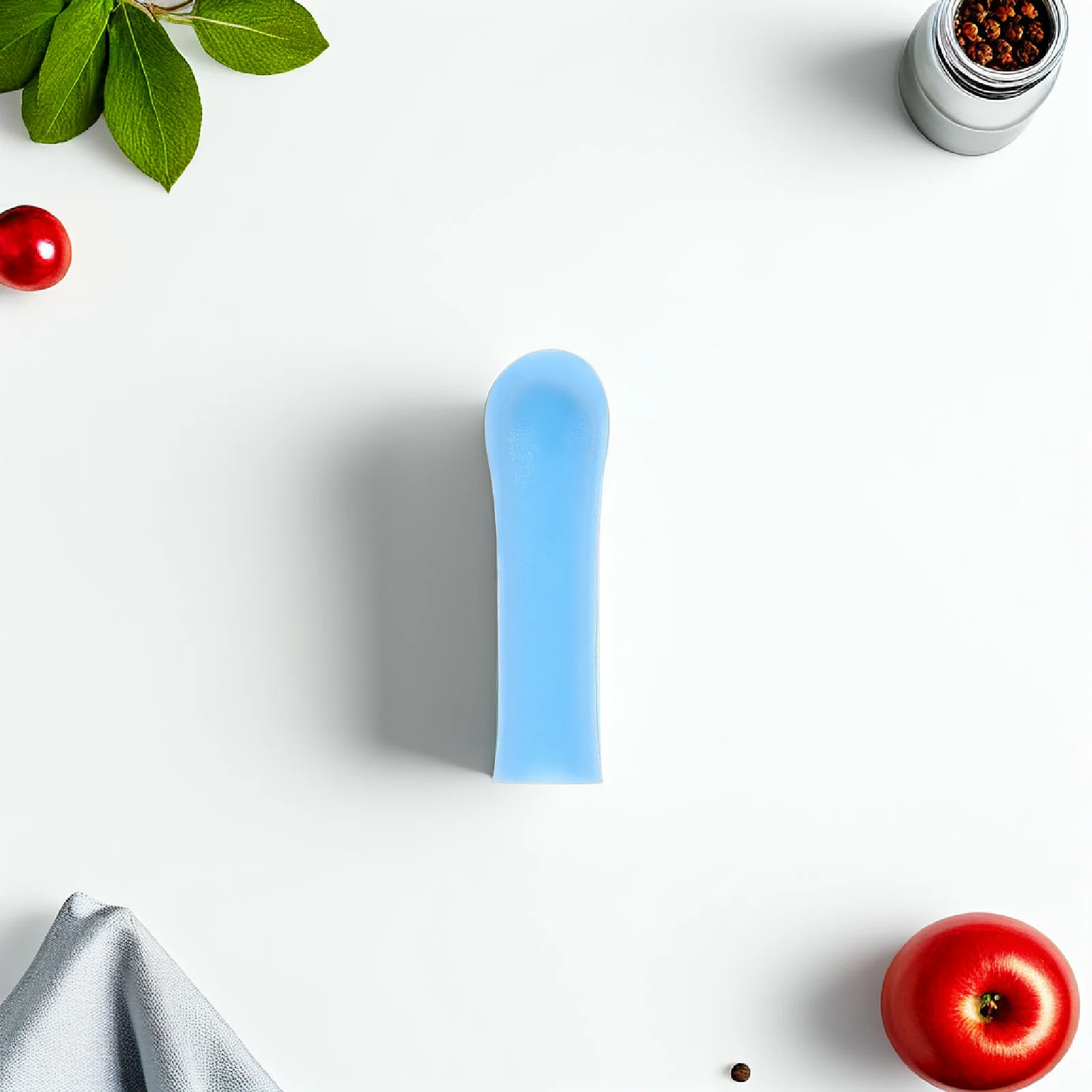 

10 шт., силиконовые чехлы для ушей, синий мягкий инструмент для удаления воска, чехол для ложки для удаления ушной серы, многоразовые аксессуары для чистки, дорожный размер