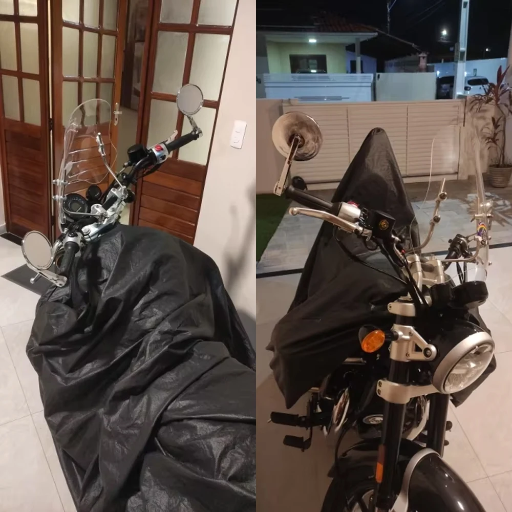 Evomosa Motorcycle Chrome Conv - Mirror Handlebar Convex recension och pris