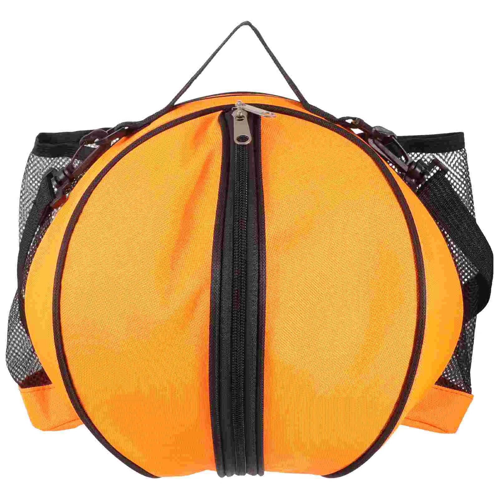 

Multi-function Balls Bag Shoulder Basketball Football Backpack Convenient Orange Man