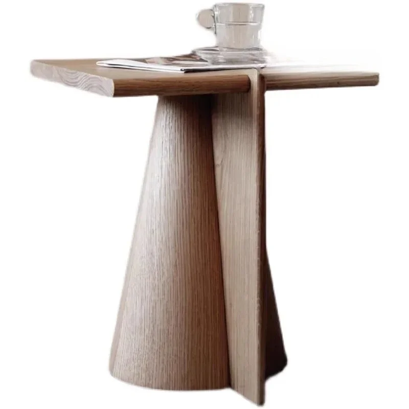 

Coffee table bedside table wabi sofa French solid wood walnut Italian creative living room home fashion