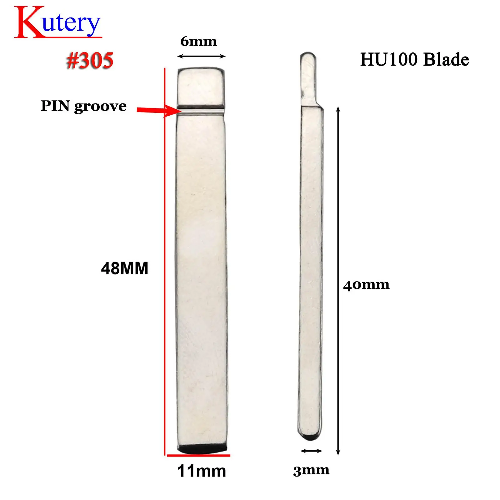 jingyuqin Oryginalne piloty Klucz do klapki Blade 71. #   HU100 do uniwersalnego KD/VVDI do GMC Chevrolet Cruze Camaro Equinox Opel Buick