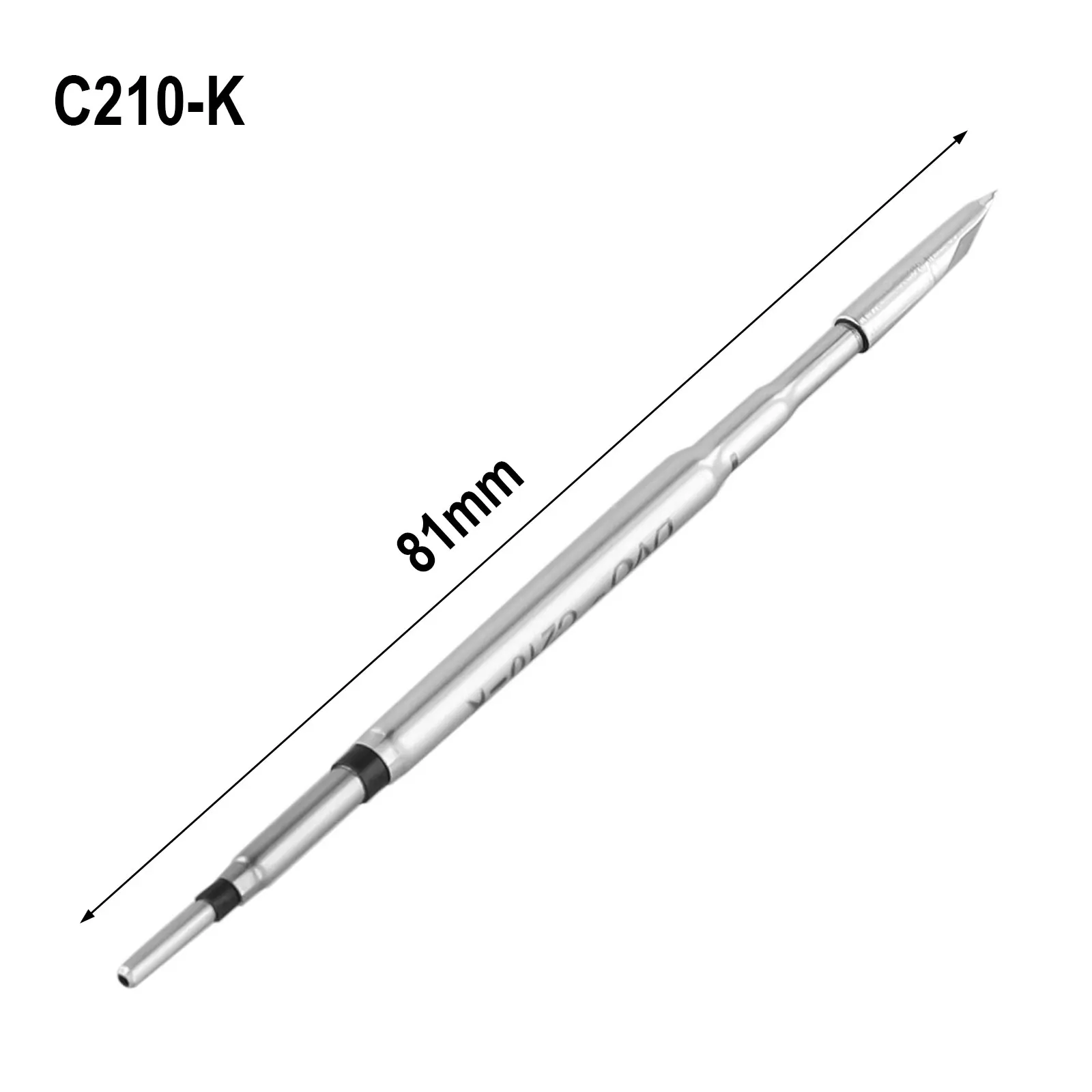 Soldering Iron Tips Iron Head Soldering Tip C245-2.5K C245-4.8D C245-SI Copper/alloy Silver Soldering Tip 81mm / 3.18\'\'