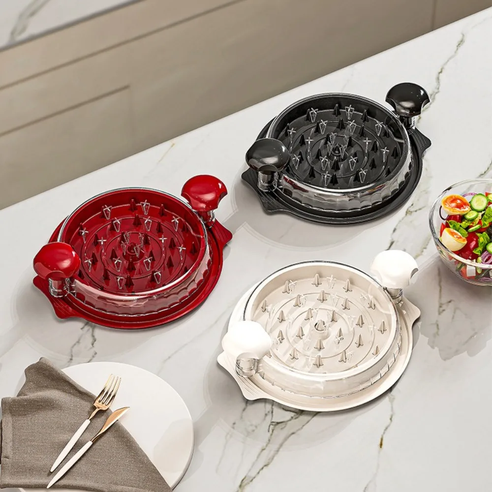 Trituradora de pollo grande de cerdo de 10 pulgadas, herramienta con mango antideslizante Visible, máquina trituradora de carne, picadora de carne giratoria para pechuga de pollo