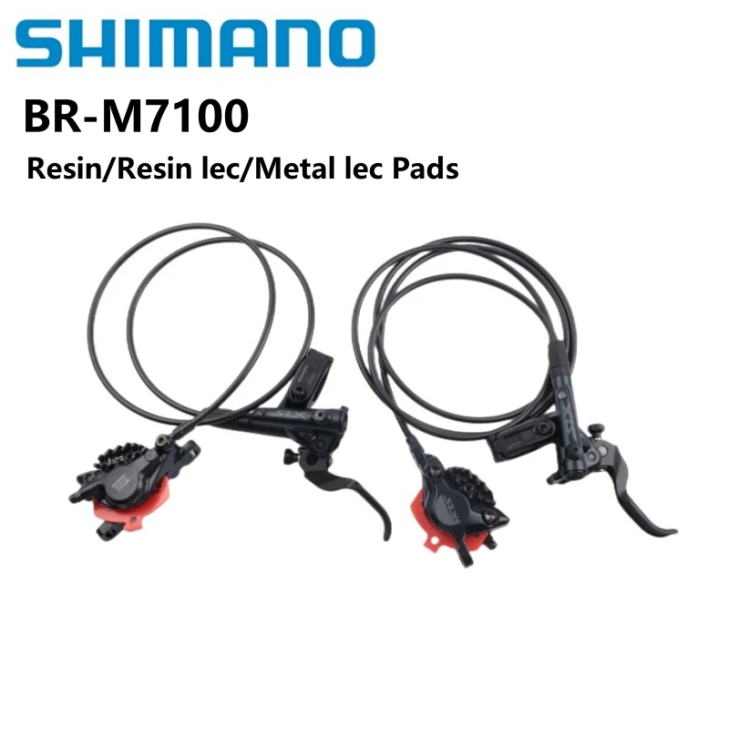 Shimano DEORE SLX M7120 M7100 pistones de freno freno de disco hidráulico para almohadillas MTB accesorios de bicicleta resina/resina lec/pastillas