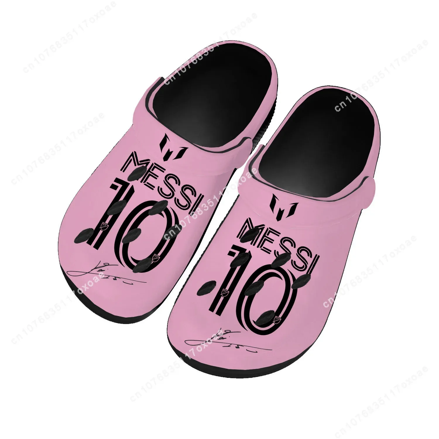 

Inter Soccer Football Home Clog Mens Women Youth Boy Girl Sandals Miami Messi No 10 Argentina Shoes Custom Shoe Hole Slippers