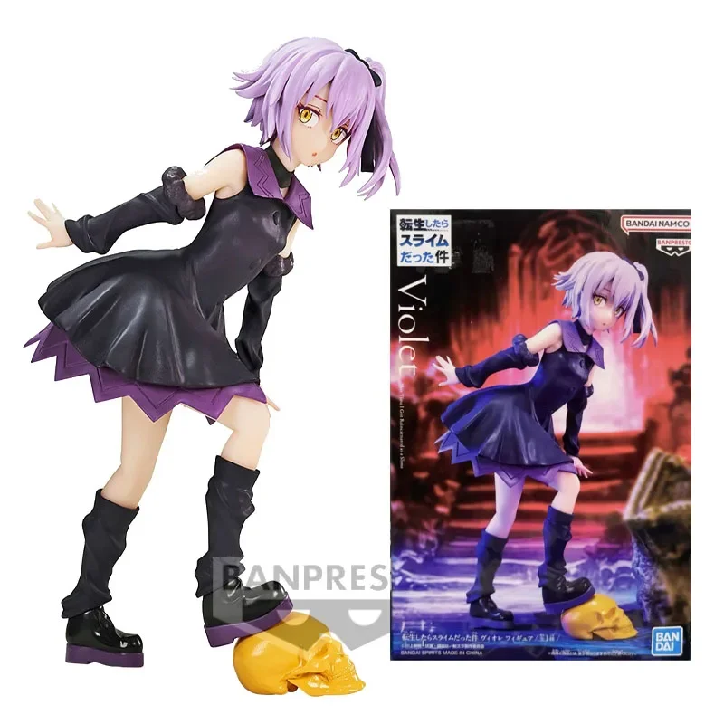 BANPRESTO Original That Time I Got Reincarnated As A Slime Anime Figure Violet Diablo Action Figure Toys for Kids Birthday Gifts