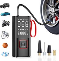 Tire Inflator Portable Air Compressor, 150PSI & 20000mAh Portable Air Compressor with Accurate Pressure Gauge, 3X Faster Inflati