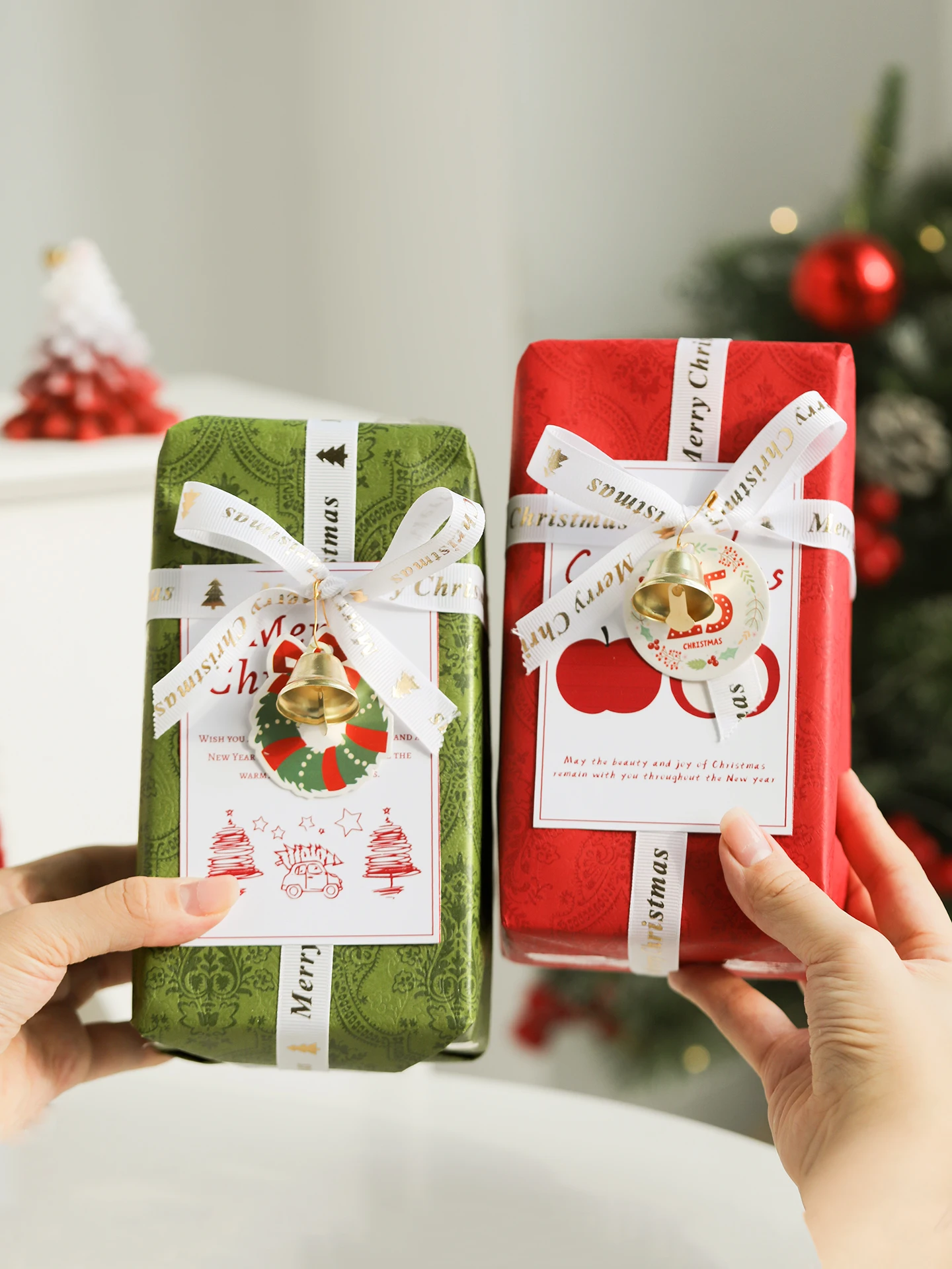 Cisas Square Baking Cookie Candy Paaging Box Snowflake Design Iron Box Pastry Baking Bag Dert Wrap Paper