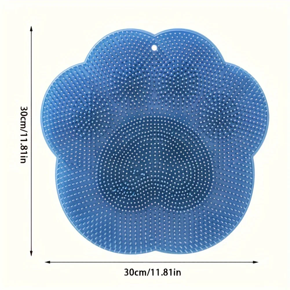 وسادة تنظيف القدم للحمام، غسل القدم، فرك القدم، إزالة الجلد الميت، فرك القدم الكبيرة، كسول الظهر، كوب الشفط للتدليك