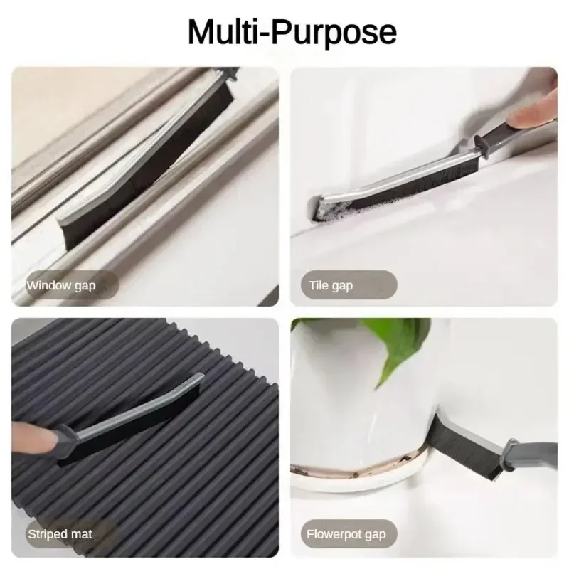 Hard-Bristled Crevice Cleaning Brush Grout Cleaner Scrub Brush Deep Tile Joints Crevice Gap Cleaning Brush Tools Accessories