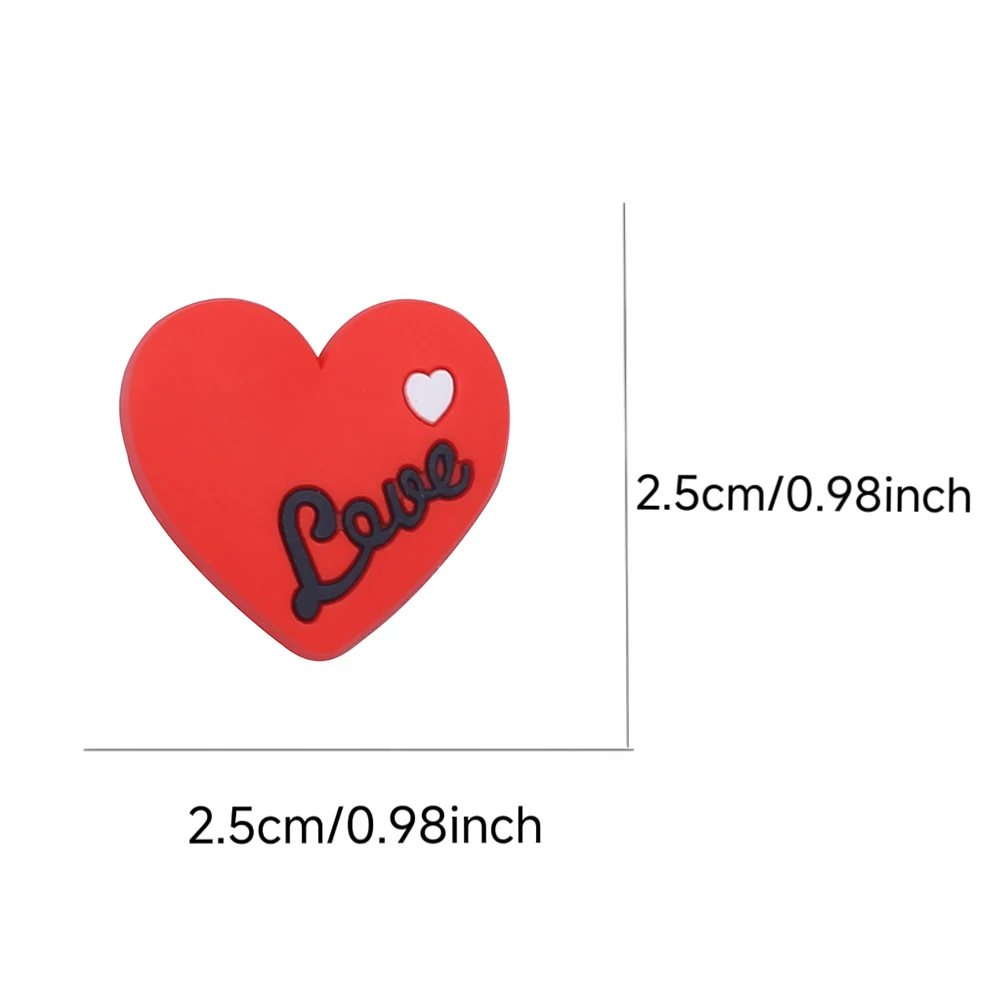 1-33pcs Black White English Letter Series PVC Shoe Charms Accessories DIY Detachable Waterproof Party Shoes Accessories