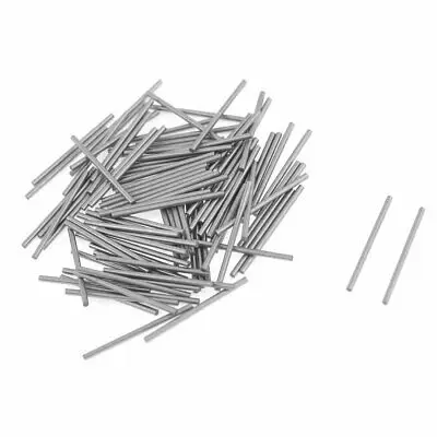 

100 Pcs Stainless Steel 0.85mm x 15.8mm Dowel Pins Fasten Elements
