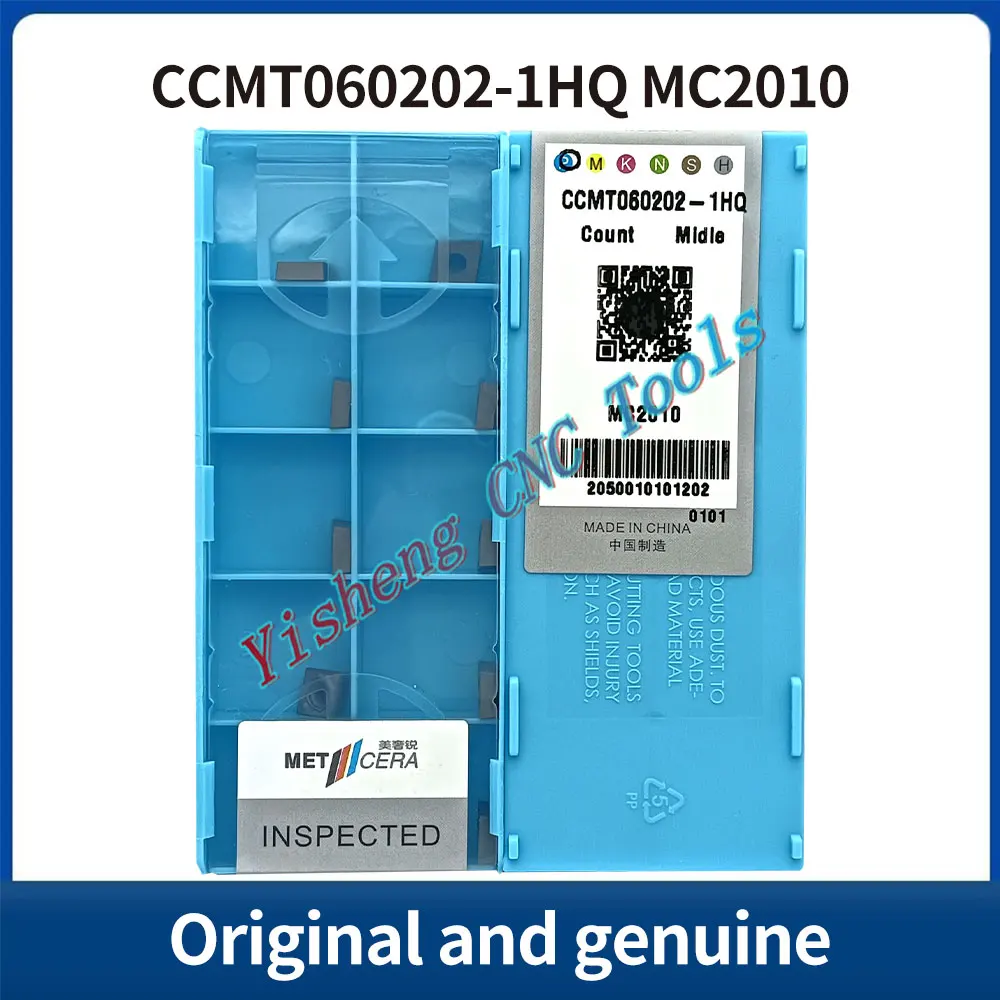 

METCERA Cutting Tools CCMT060202-1HQ CCMT060204-1HQ CCMT09T302-1HQ CCMT09T304-1HQ MC2010 PV2110 CNC carbide inserts