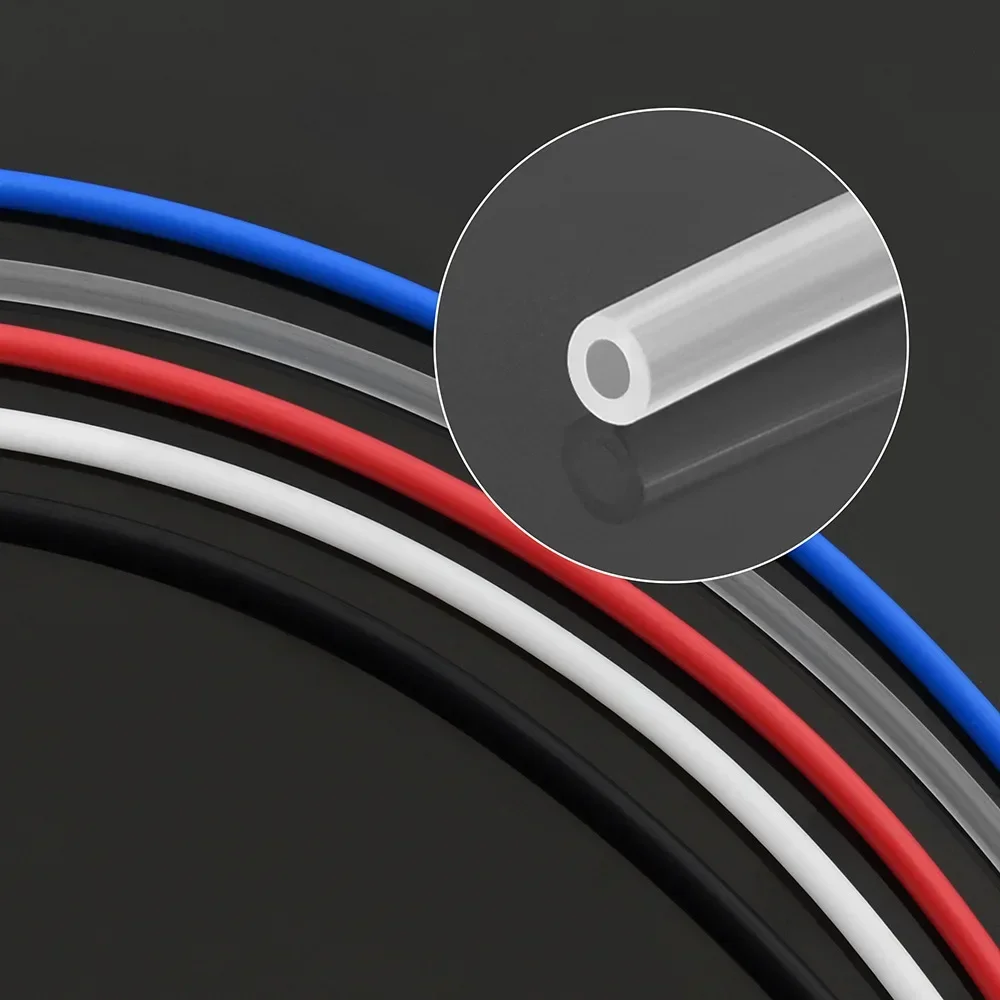1M 2mmIDX4mmOD for 1.75 Filament Bowden 3D Printer PTFE Tube for 3D Printer Parts Pipe Bowden J-head 1.75mm Filament Guide Tube