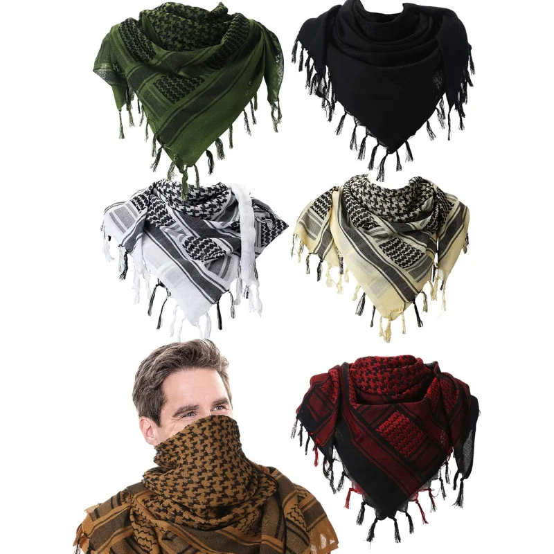 

6 Pcs Military Shemagh Tactical Desert Scar