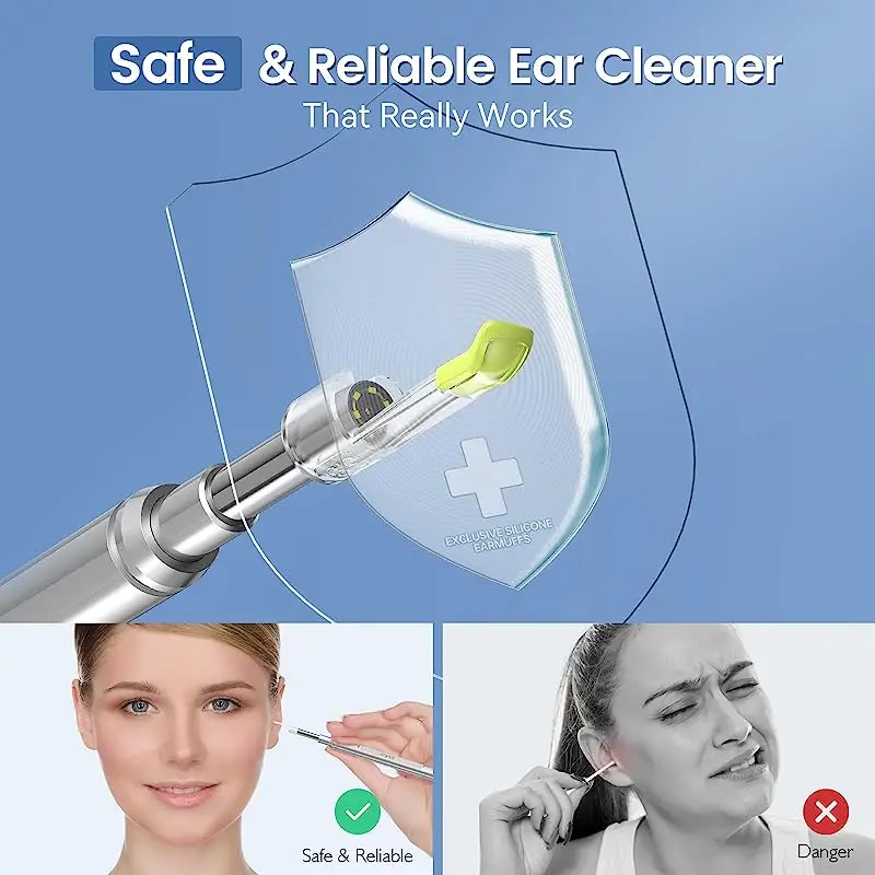 

Цифровой отоскоп HD 1080P с 5-дюймовым экраном и 3,9-мм насадкой для чистки ушей, для детей и взрослых, с картой памяти 32 ГБ, умный визуальный инструмент для удаления ушной серы