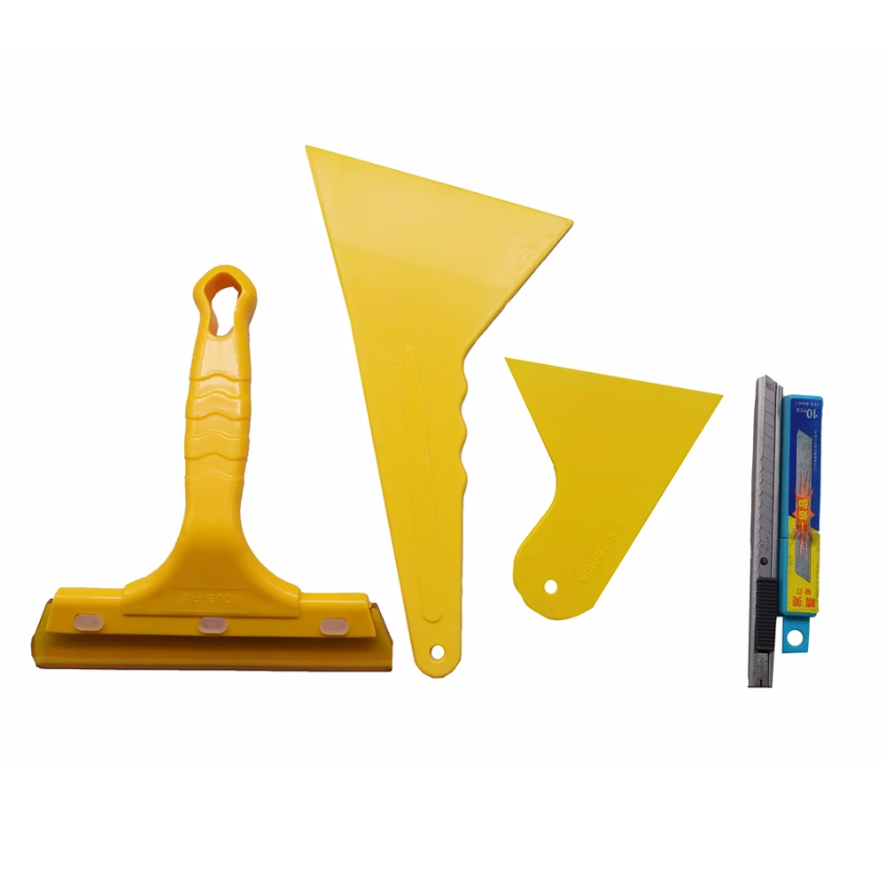 

5 in 1 Car Window Tint Squeegee Tools Kit For Vinyl Film Tinting Scraper Tool Set for Automotive Architectural Film Construction
