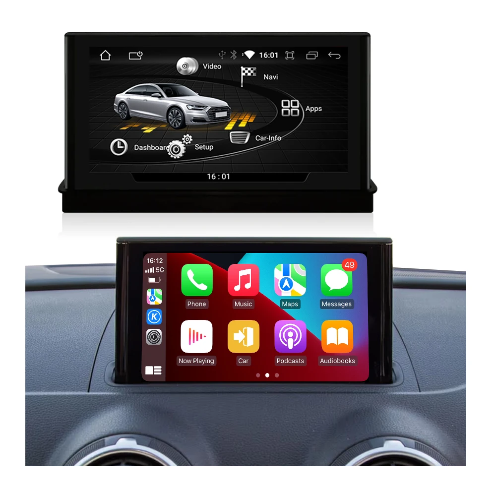 Android 13 Car Radio Auto Audio Navigation Multimedia DVD  Player Stereo for Audi A3 8P 8V 2013 - 2018  Wifi Carplay