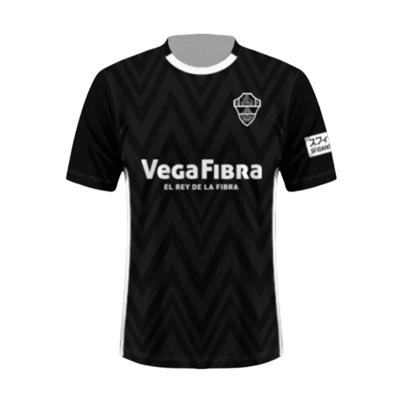 

Sports Casual Football Motorsport T Shirt Breathable Quick Dry Elastic Tops Maillot Domicile Elche CF Jersey Men Women Clothing