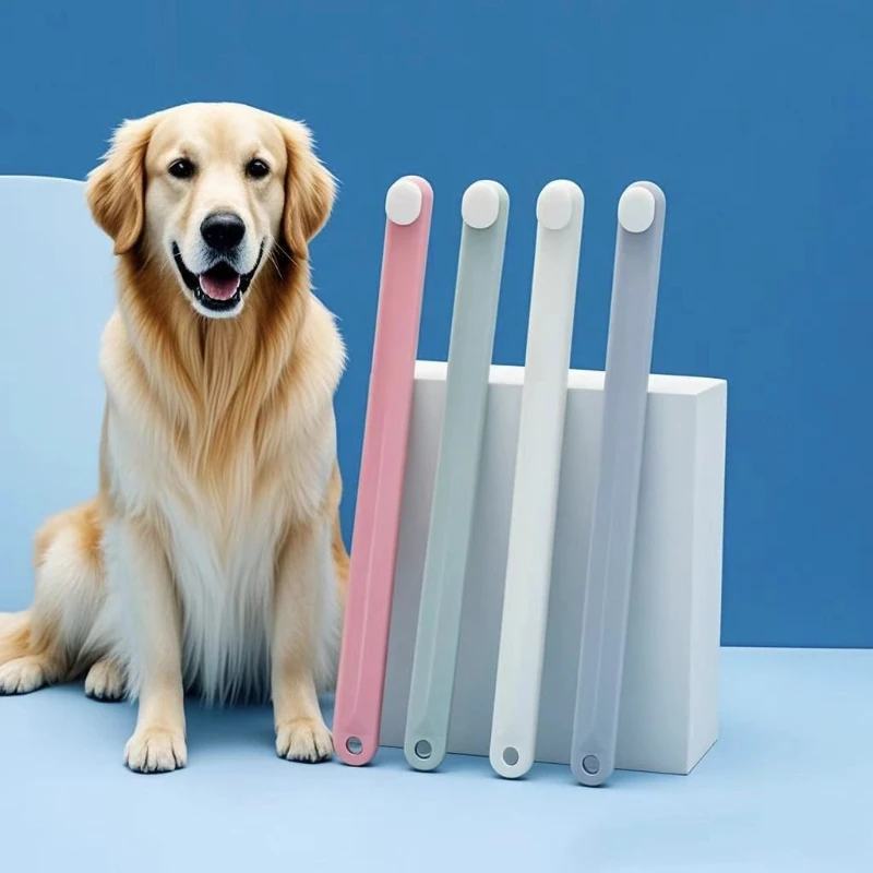 

100 шт. зубные щетки для домашних животных в индивидуальной упаковке — мягкая щетина для маленьких собак, кошек и кроликов, нежные щетки для ухода за полостью рта