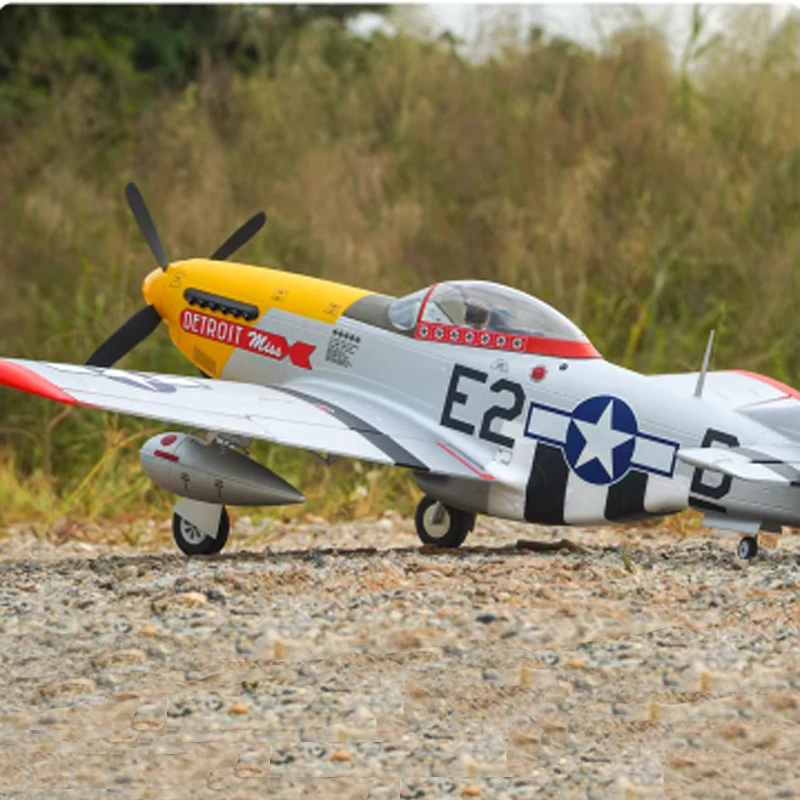 Strzały Hobby 1.1m Rozpiętość skrzydeł P-51 Mustang RC Model myśliwca Śmigło Samolot Wersja PNP/ARF