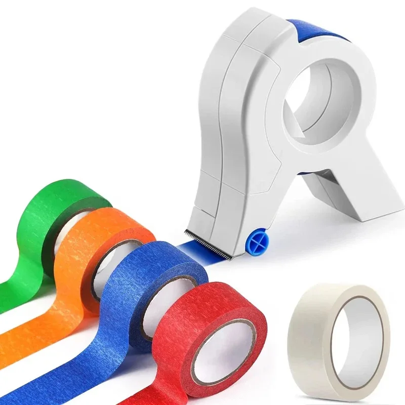 

Easy Painter Masking Tape Applicator Dispenser with Built in Cutter Tile Crack Repair Adhesive Tape Home Beautification Tool