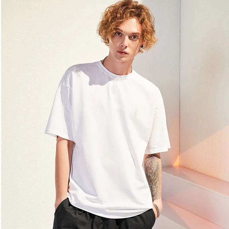 Oversized Cotton T-Shirt Wholesale – Plus Size Loose Fit Tee for Men & Women, High Quality, Bulk Orders & Dropshipping Available