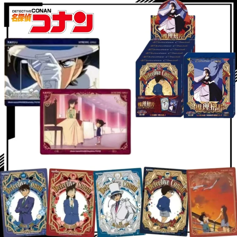 

Detective Conan Collectible Cards Yaoye Edition Part 3 Cartoon Shinichi Kudo Cards Anime Merchandise Holiday Gift Whole Box
