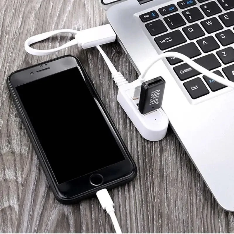 1/2/3/4Pcs USB 2.0 Hub USB Hub 2.0 Multi USB Splitter Hub Use Power Adapter 3 Port Multiple Expander 2.0 USB Hub