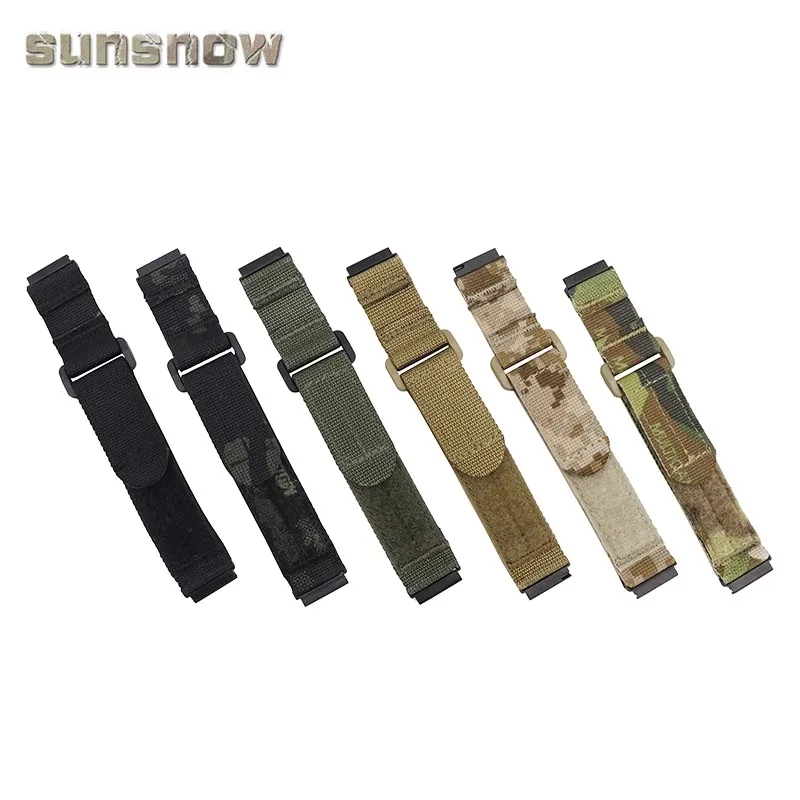 [Made by Sun Snow] Military Fan Watch Strap Xiaomi Huawei Huami Jiaming 2nd Generation 22mm Replacement Watch Strap