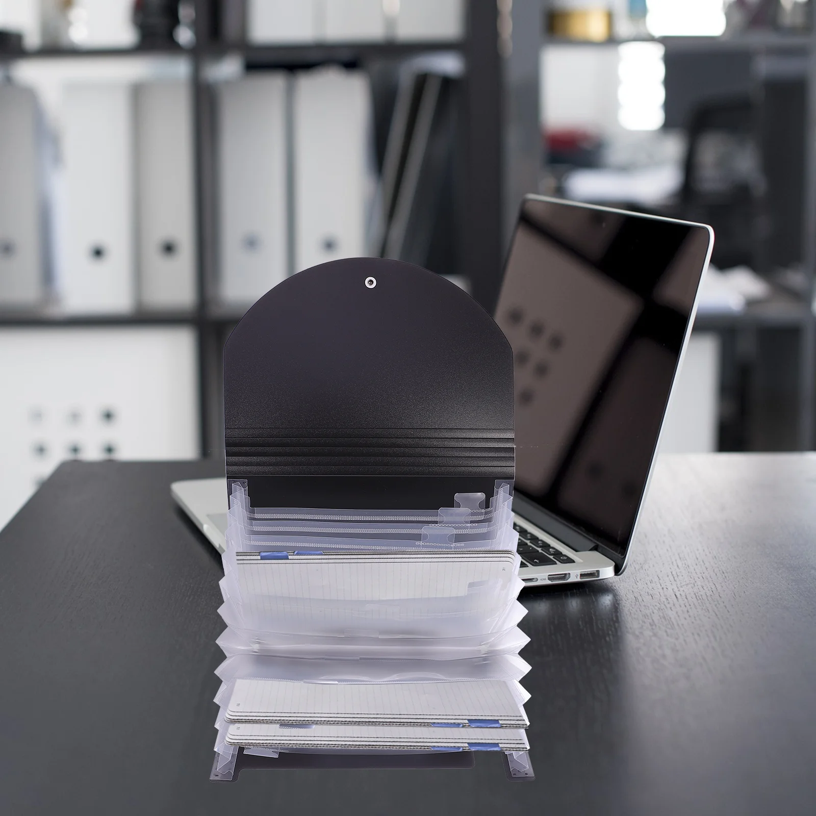 

A5 Accordion Folder Plastic Expandable Document Organizer 13-Layer Pockets File Holder For Receipts Bills Cards Office