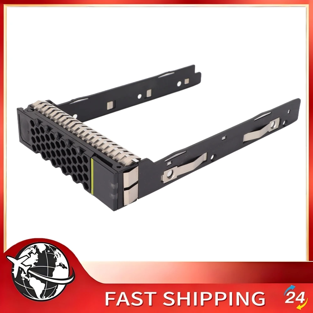 Qiilu 3.5in Hard Drive Tray SAS SATA HDD Hard Drive Adapter Server Storage Accessory for Huawei RH2288 RH2285H RH8100 V3 V4 V5