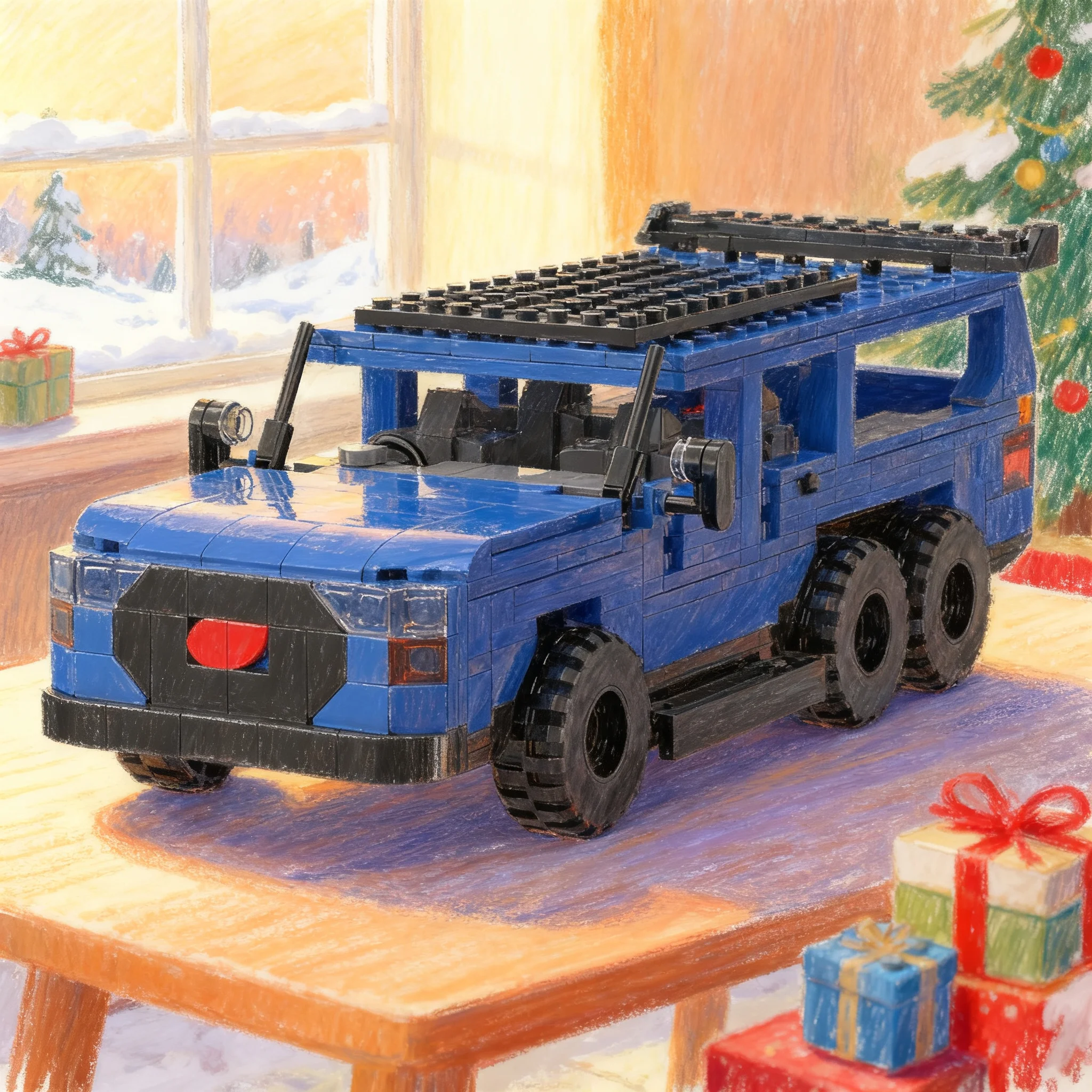 619pcs MOC Earthrunner Series Model Building Blocks Construction Creative Education Assemble Brick Idea Christmas Gift Toys