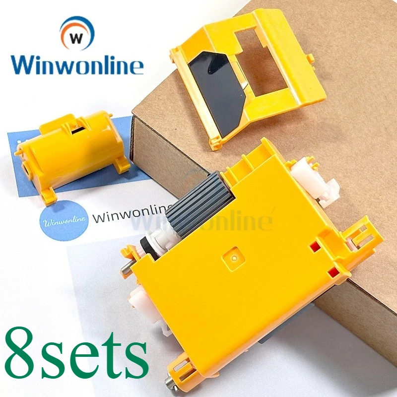 

Pickup Feed Roller 8X for Kyocera C8025 C8525 C8520MFP 3500i FS6025 FS6530 3010i TA3010i C8020MFP FS6525 FS6030 Separation Pad