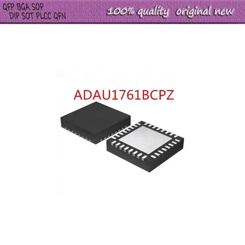 

NEW 2PCS/LOT ADAU1761BCPZ ADAU1761B ADAU1761 ADAU 1761BCPZ QFN-32