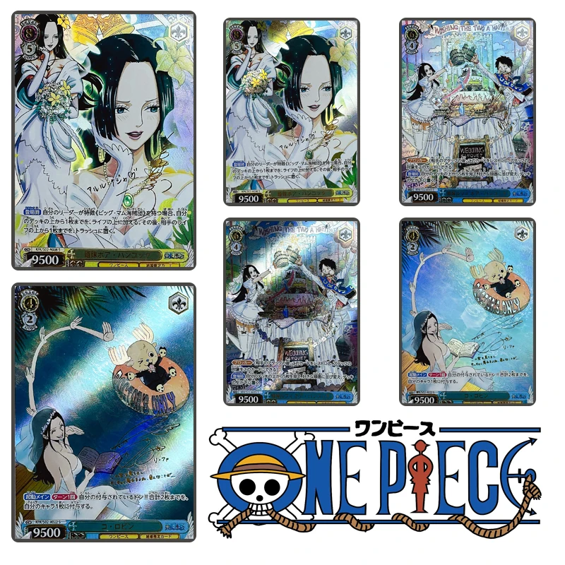 

Anime ONE PIECE Diy Card cartoon character Boa Hancock Carrot Mizuira Nico Robin Collectible card toy Christmas birthday gift