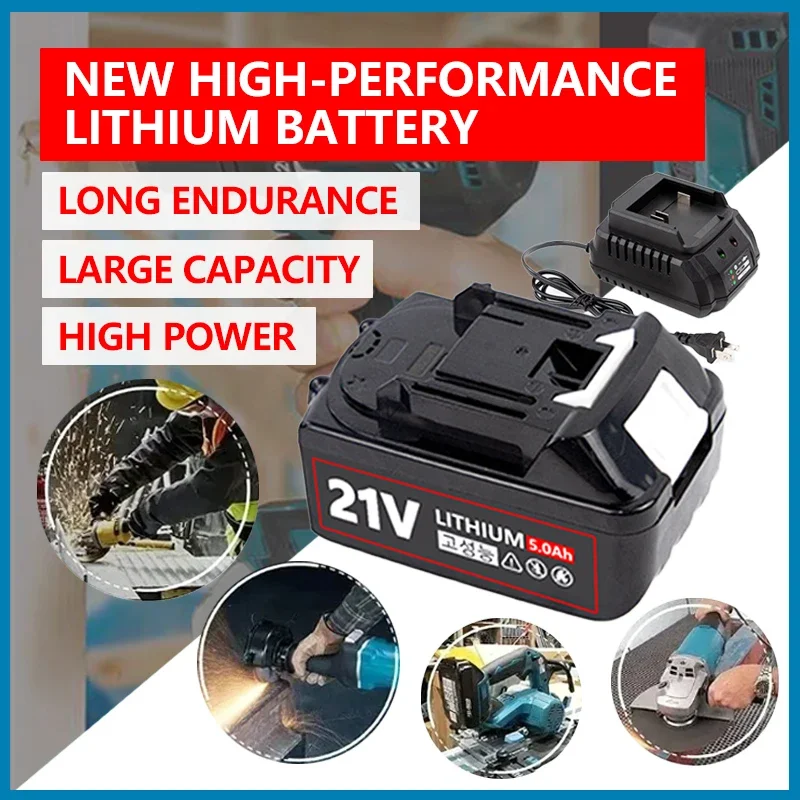 

Makita 18V 5.0/6.0Ah Li-Ion Brand New Original Rechargeable Power Tools for Makita BL1815 BL1830 BL1840 BL1850 BL1860 LXT400