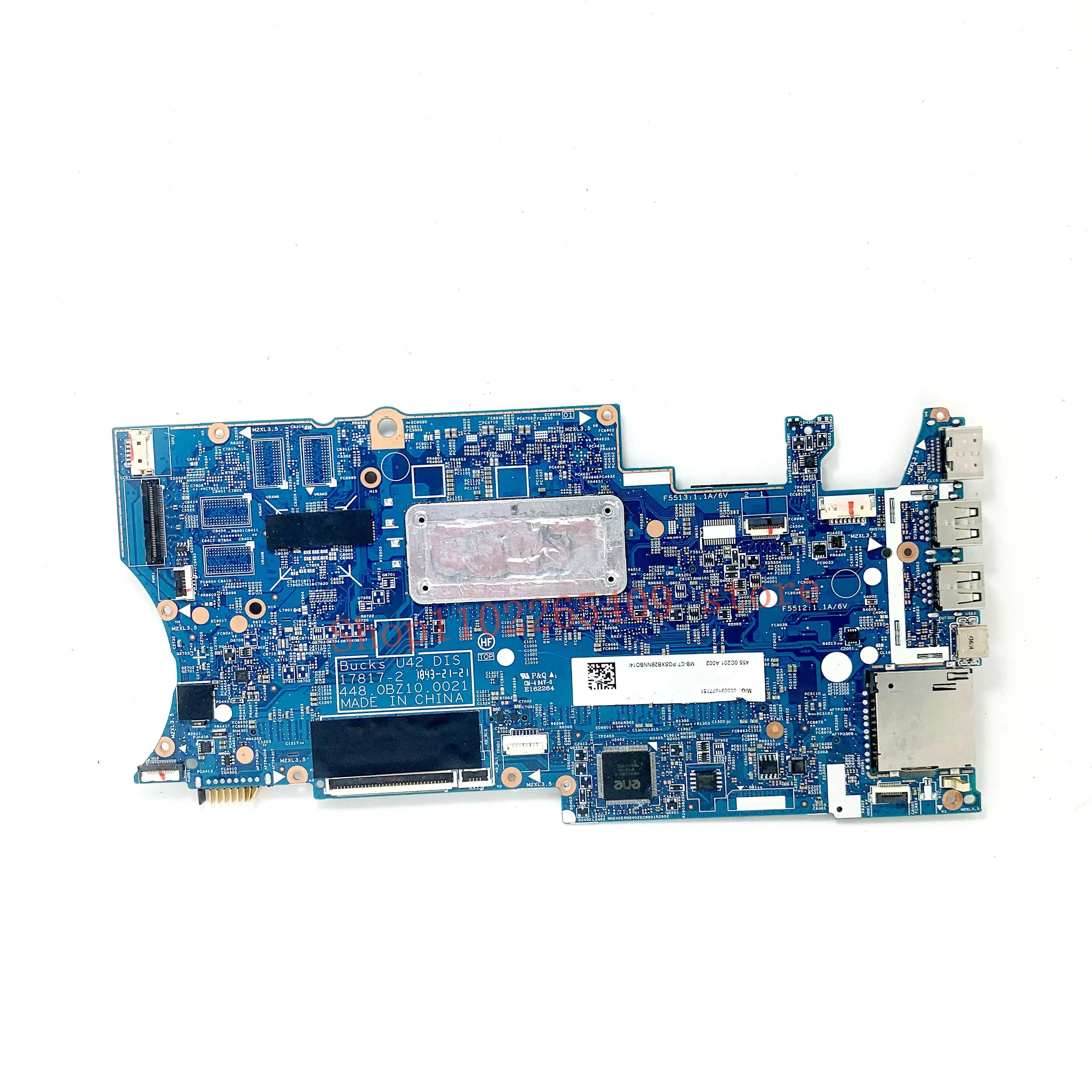 448.0BZ10.0021 Mainboard For HP X360 14M-BA 14-BA Laptop Motherboard 17817-2 100% Full Working Well With SR3LA i5-8250U CPU DDR4